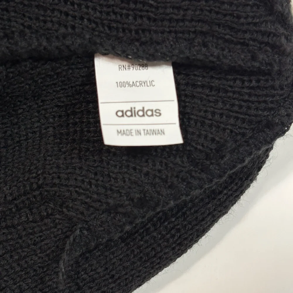 adidas Originals Trefoil cuff Beanie hat Black